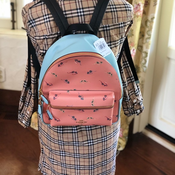 NWT coach sunglasses md Charlie Backpack&wallet - Picture 7 of 7